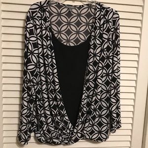 Beautiful long sleeve top Dressbarn